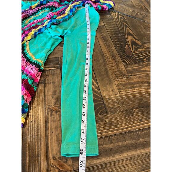 Filly Flair Art to Wear Colorful Open Front Cardigan Sweater Women Large Spring - Picture 6 of 6